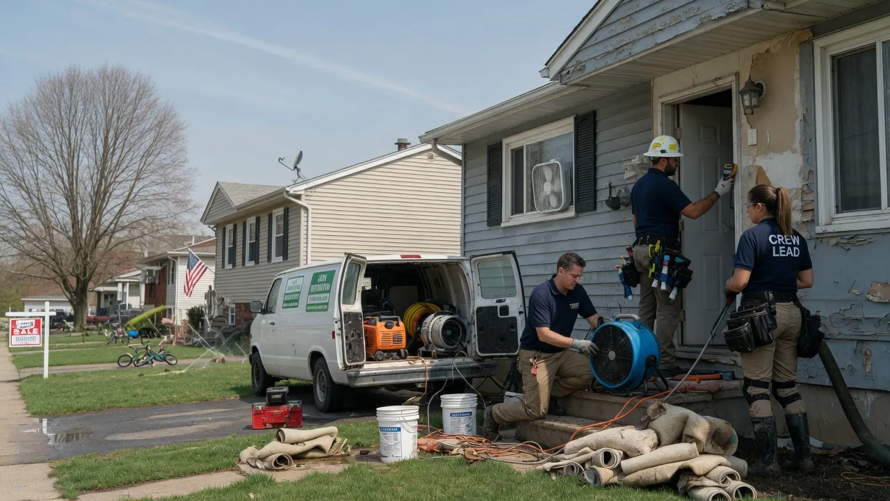 Flood Cleanup in Greenwell Springs, LA near me