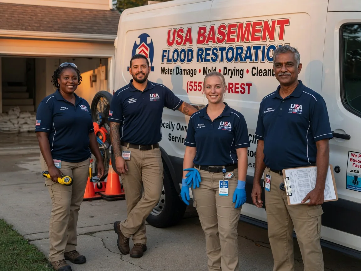 Basement Flood Cleanup company in Greenwell Springs, LA